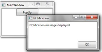 notification message